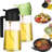 2 Pieces 100% Glass Oil Dispenser Set