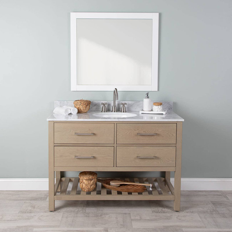 Ensemble de meuble-lavabo simple l 48 po x P 22 po x H 34 po
