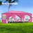 10X20' Wedding Party Canopy Tent Outdoor Gazebo With 6 Removable  Sidewalls Black Color-123203331