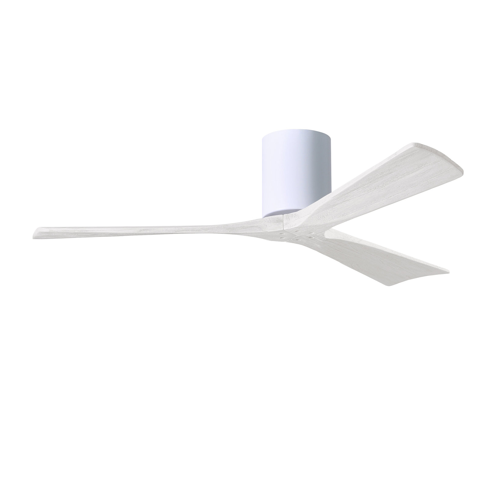 Olivier 72" Ceiling Fan, Gloss White, Matte White, 52"