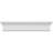 Endurathane Traditional Crosshead with Trim, 41" Bottom Width x 44 7/8" Top Width x 7 1/4"H x 1"P, Factory Primed-109185998