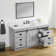 Jillian 60'' Single Bathroom Vanity with Engineered Stone Top