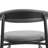 Larue Bar Stool Upholstered In Leather With Powder-Coated Stainless Steel Base Larue Series-1280458692