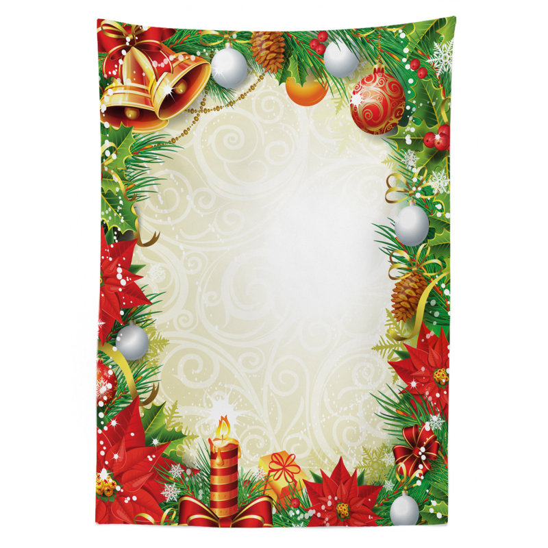 New Year Tablecloth, 90" x 60"
