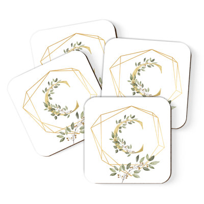 Sous-verres Café à monogramme