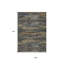 Tapis extérieur lavable abstrait graphite et gris 9 pi x 12 pi