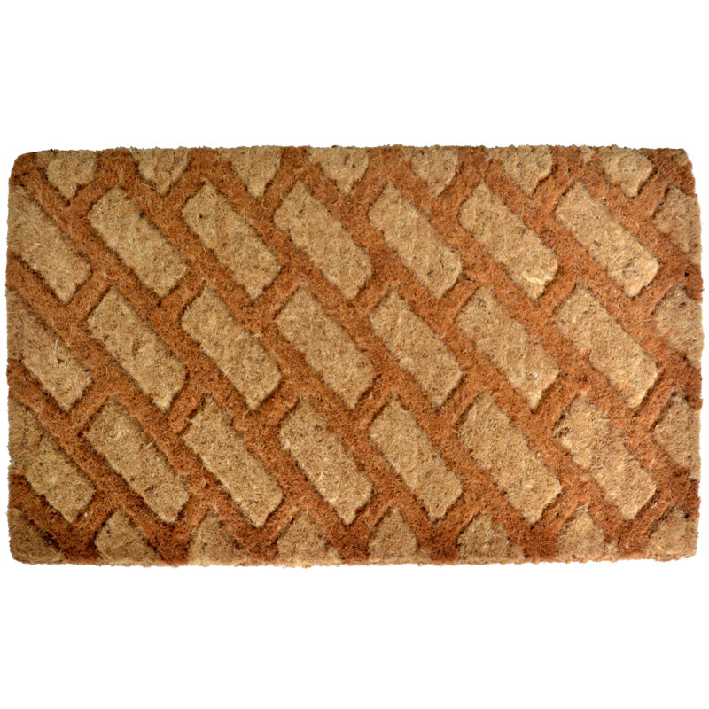 Paillasson brun 18 po x 30 po