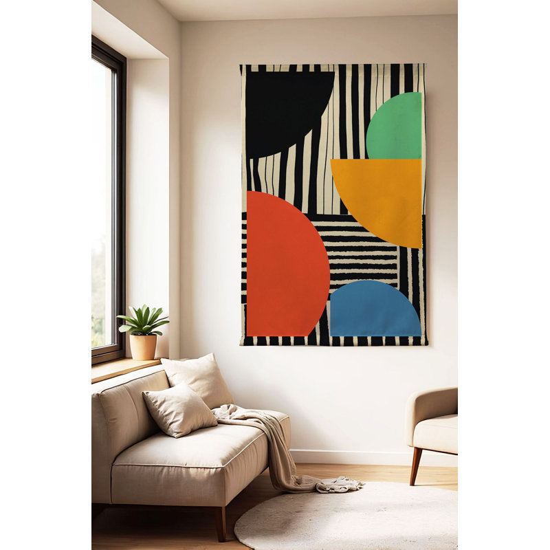Stunning Decorative Polyester Painting, 27.6 x 47.2 inches | 50% Cotton / 50% Polyester, Vibrant Colors & Durable Fabric | Perfect for Living Room, Bedroom, or Office Décor, Eye-Catching Wall Art