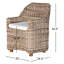Chaise de patio avec coussin Pembrook-2111373679