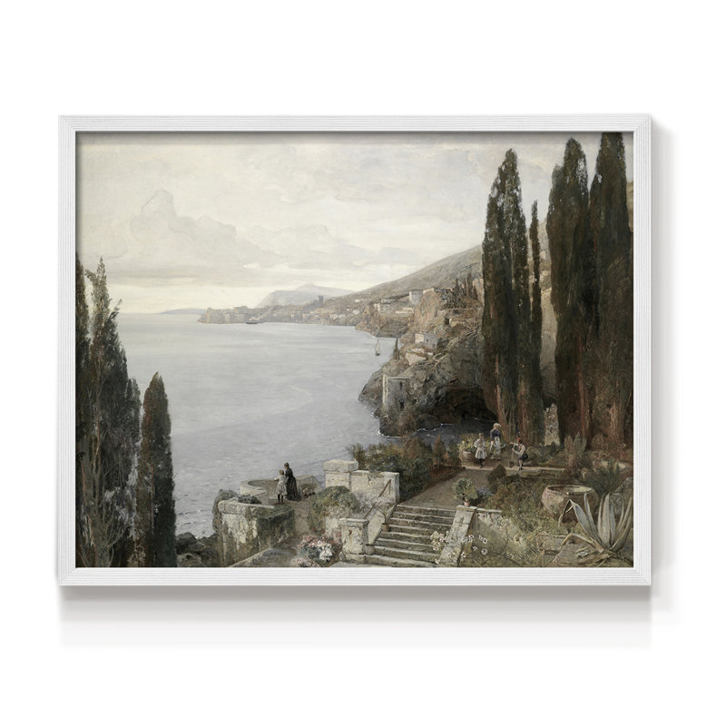 Paysages rétro-DCCD - reproduction encadrée - réarmable, H 11 po x l 14 po, Blanc