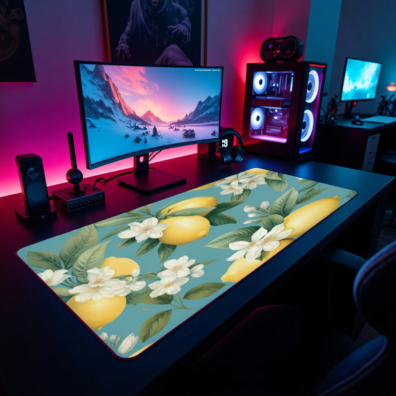 Polyester Desk Pad, 23.6x13.8