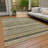 Machine Washable Indoor/Outdoor Claudian ACN1625 Chocolate Rug-104236488