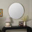 Jules Round Metal Mirror