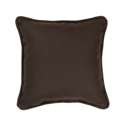 Coral Time Traditional Cotton Square Pillow