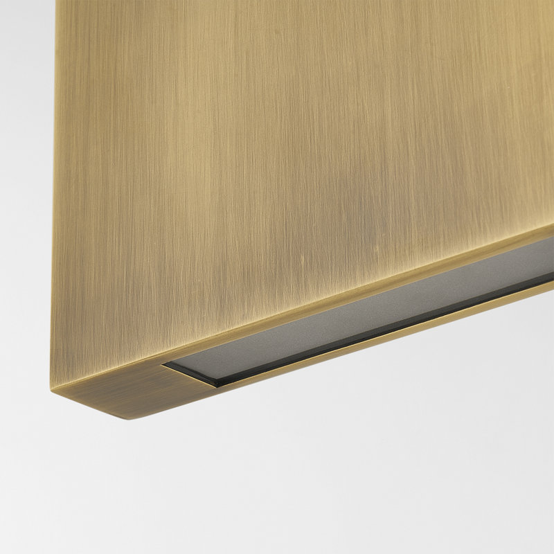 Armed Sconce, 12" H x 7" W x 1.75" D