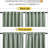 Blackout Curtain Light & Noise Reducing Room Darkening Drapes for Bedroom/Living Room/Kitchen, 2 Pieces-101685601-101685577