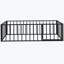 Structure de lit en métal avec clôture et porte-255564749-261901854