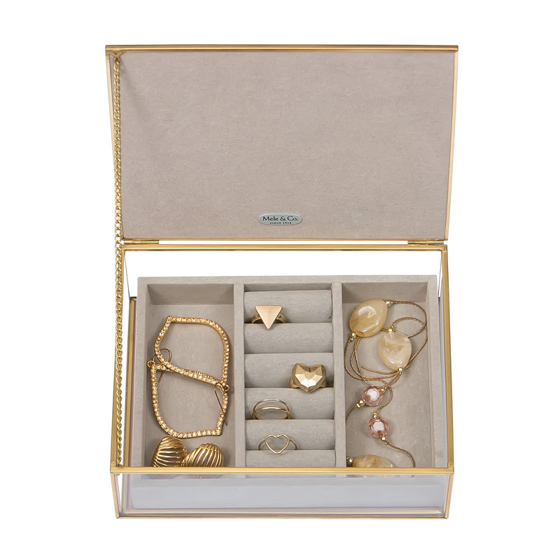 June Glass Jewelry Box