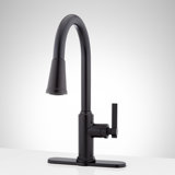 Greyfield 1.8 GPM Single Hole Pull Down Kitchen Faucet