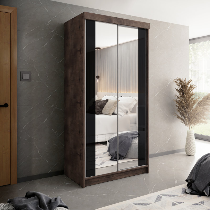 Aireyana 2 Door Wardrobe, Brown