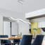 Luminaire suspendu moderne à DEL avec télécommande Lovice