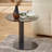 Assanti Mid-Century Modern Coffee Table Sets Round Walnut Wood Finish Nesting Coffee Table 2 Piece-437796183