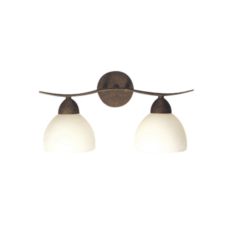 Éclairage pour meuble-lavabo 2 lumières Hamberg, Bronze