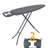 Ironing Board with Extra Thick Cover, Height Adjustable, Easy Storage with Smart Hanger