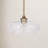 Baron Aldana 1-Light Dome Kitchen Island Lighting