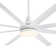 Jamii-Leigh 65/72/84 inch Large Indoor/Covered Outdoor Modern Ceiling Fan with Led Lights and Remote, 6-Speed, Reversible Quiet DC Motor, Timer, 8-ABS-Blade