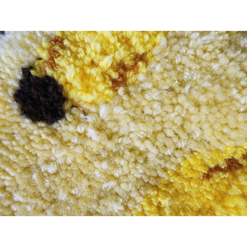 Coussin texturé réversible