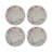 Coco Vegan Leather Round Pebble Placemat-50817675