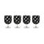 Blue Check Acrylic Water Goblets-1348262476