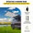 VEVOR 74.4'' Fabric Cover Retractable Side Awning-88465665-88465666