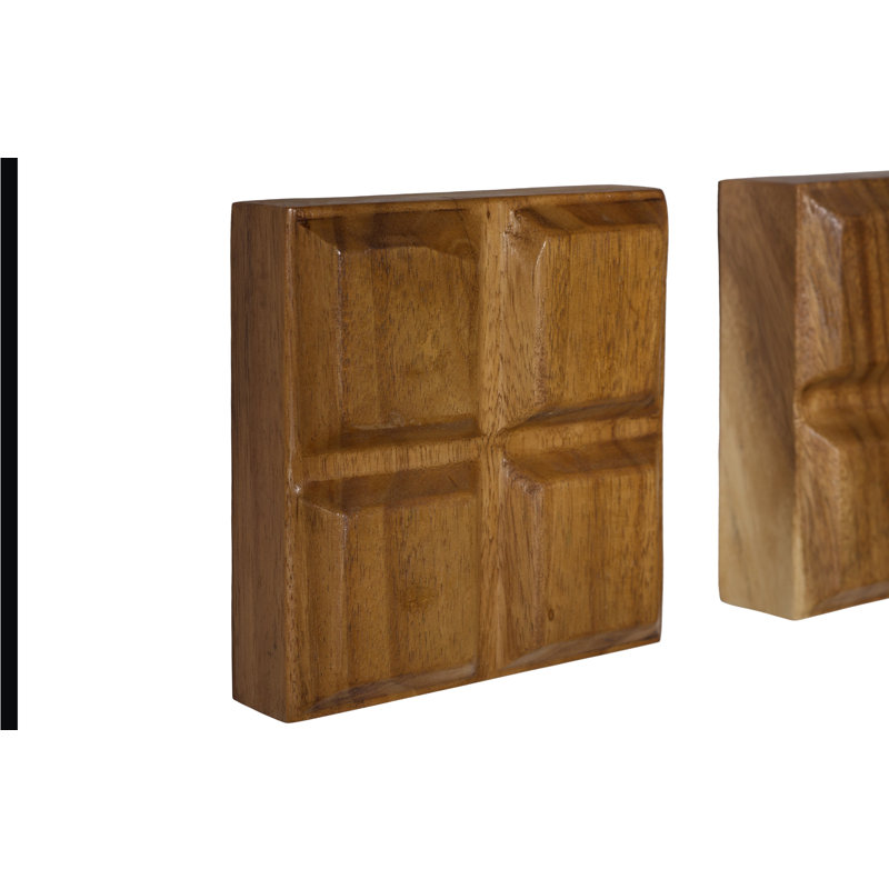 Chunk Wall Tiles, Set of 4, Natural