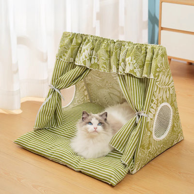 Gazmira Cotton Tent Pet Bed