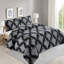 Gina Polyester Damask Bedspread with Pillow Shams-1407373906-1407373905