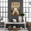 Cochon et champ - Rectangle 1 pièce Cochon et champ - 1 pièce, impression sur toile tendue sur toile tendue-1138881833