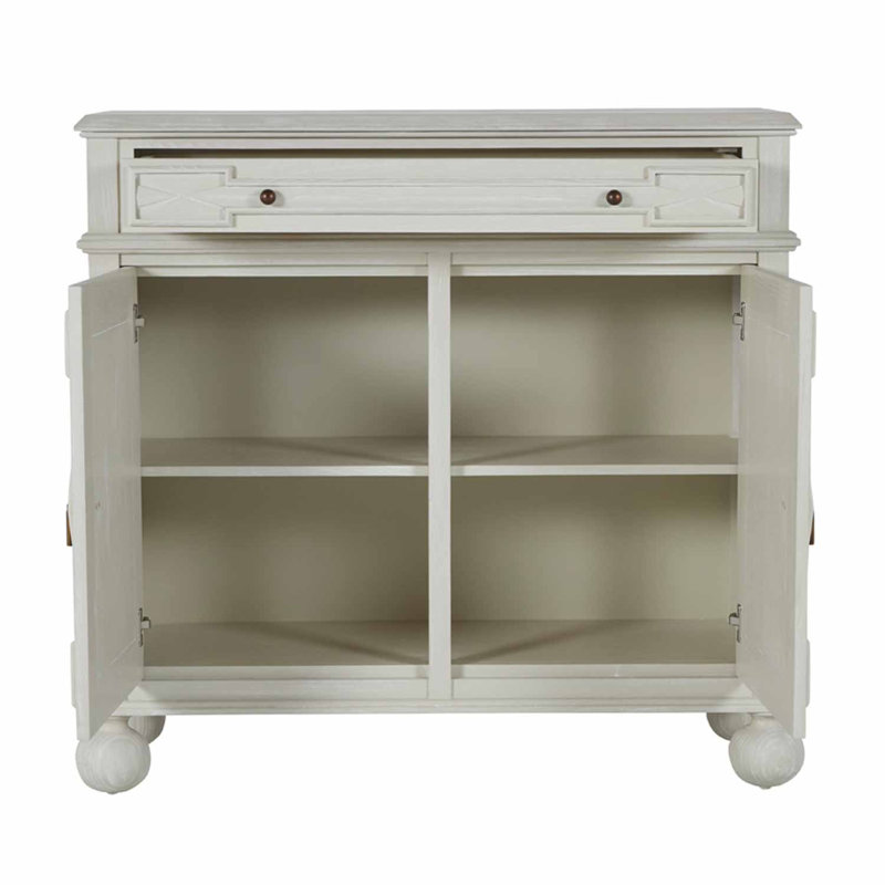 Ezekiel 2 - Door Accent Cabinet, Cerused Ash