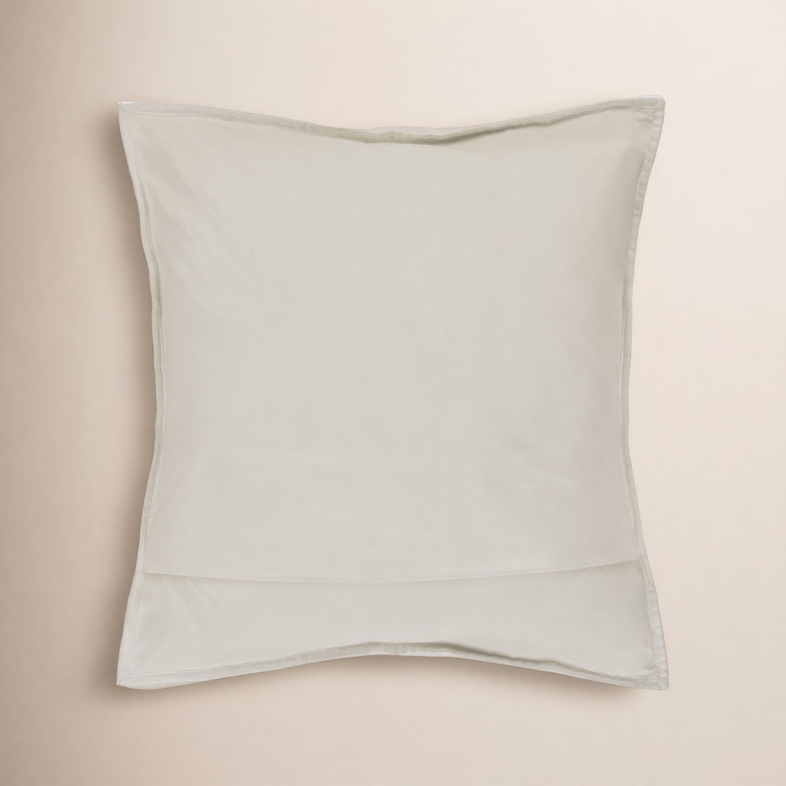 26" x 26" Linen Pillow Cover, Cream