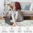 Washable Vintage Area Rug - Non-Slip Low Pile Carpet for Living Room, Bedroom & Dining Room, Water Repellent Design-1034644511