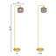 Lampe sur pied arquée 63 po Jacobson-1060581401