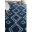 Geometric Shag Area Rug-1786490342
