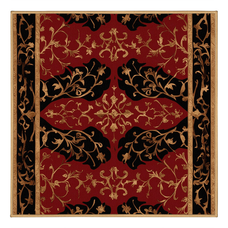 Antiquity Bloom Rug, Square 7'