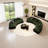 Semi-circular curved light luxury negotiation sofa
