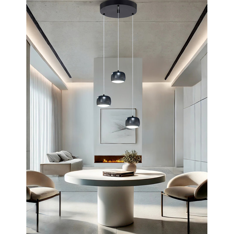 3 - Light LED Pendant