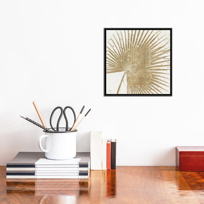 «Gold Leaves II», impression sur toile tendue
