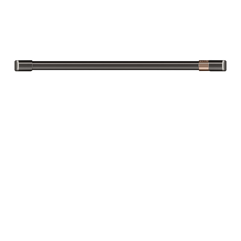 Wall Oven Bar Pull, Brushed Black