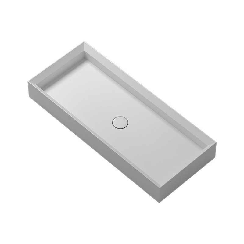 Cut 35.4'' L Bathroom Sink