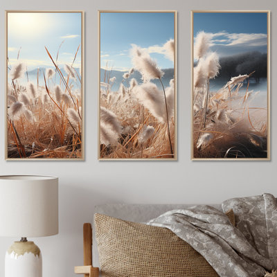 Meadow Winter Scenery I - Ensemble de décoration murale Meadow